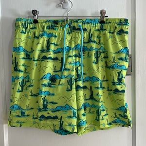 George L (36-38) men’s cactus swim trunks. New with tags!